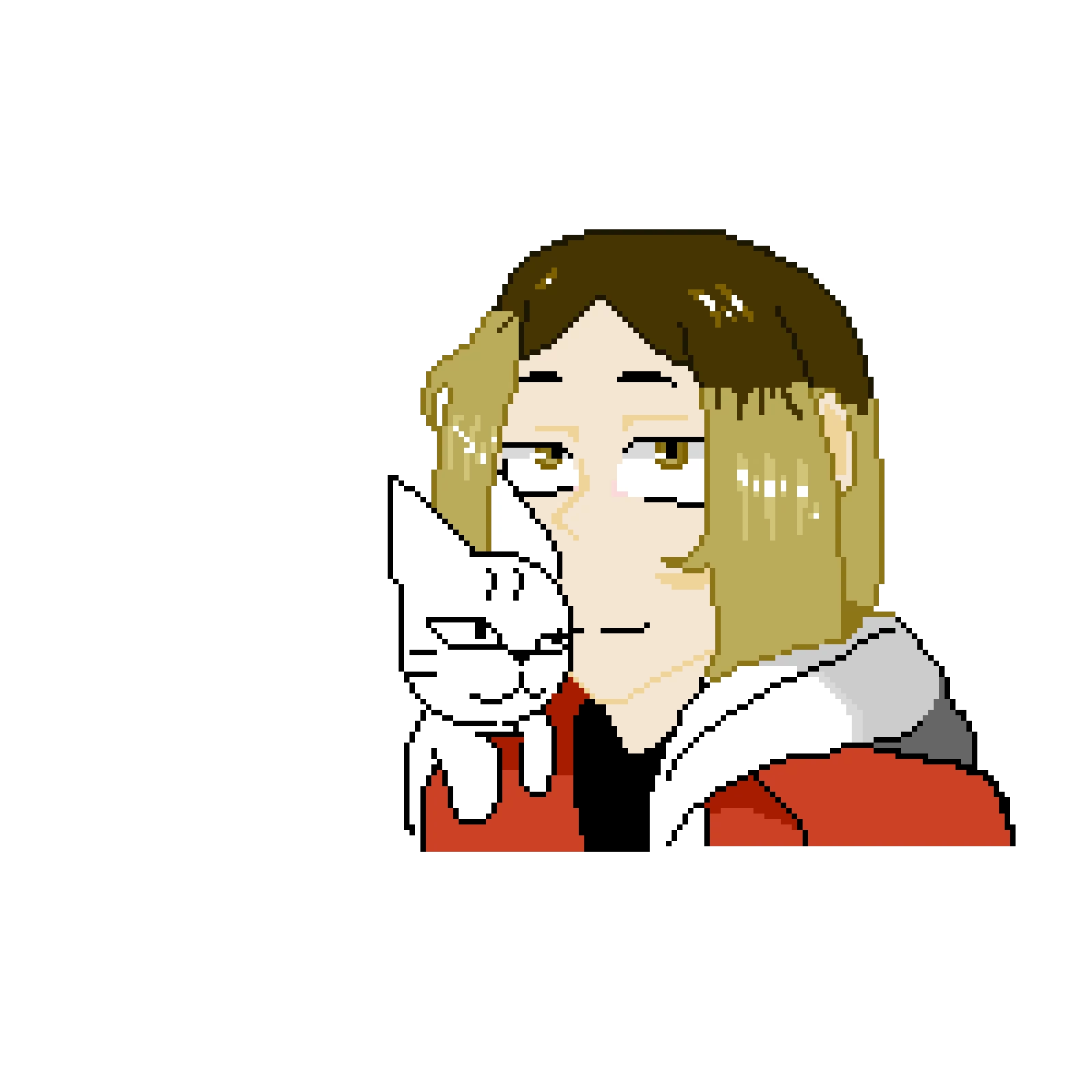 ç ”ç£¨å°çˆªï¼ˆKenma Kozumeï¼‰recreation pixel art from my old account