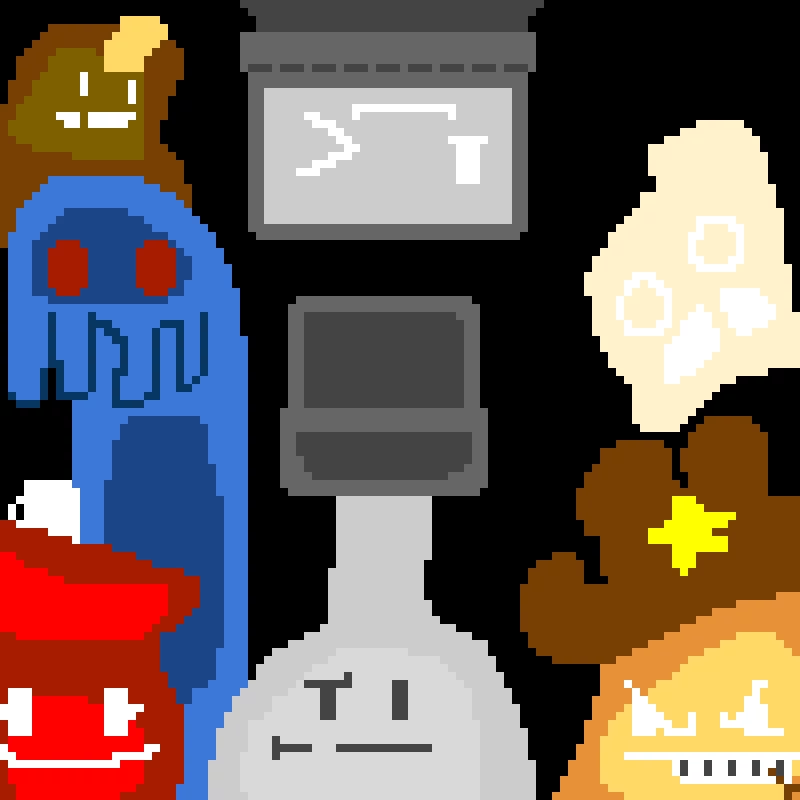 i remade blue blob rsquo s most recent pixel art in my own style