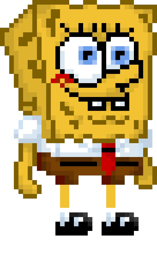 my shaded spongebob creds to rh