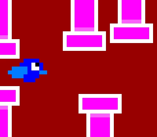 inverted Flappy Bird! credit to rabidpixeler6766