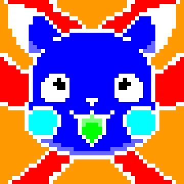 inverted Pikachu credit to rabidpixeler6766 sorry im doing your art so much but its perfect