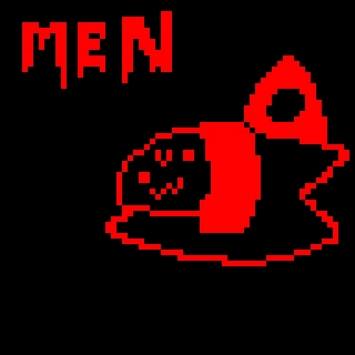 red on black ooh spooky emo idk men