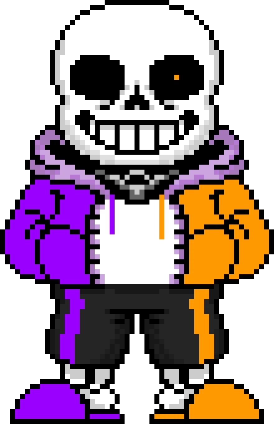 switchtale purple and orange