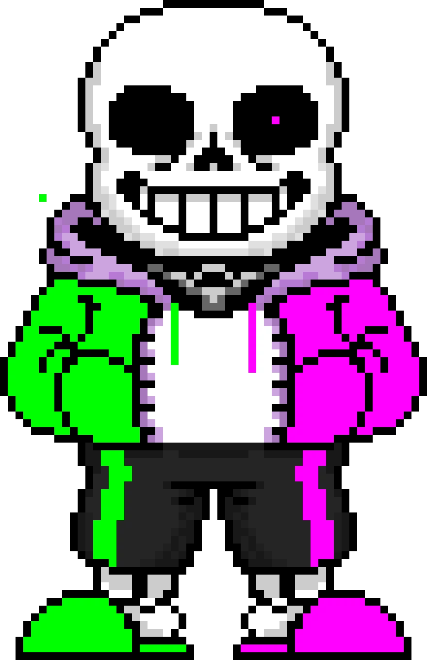 switchtale pink and green