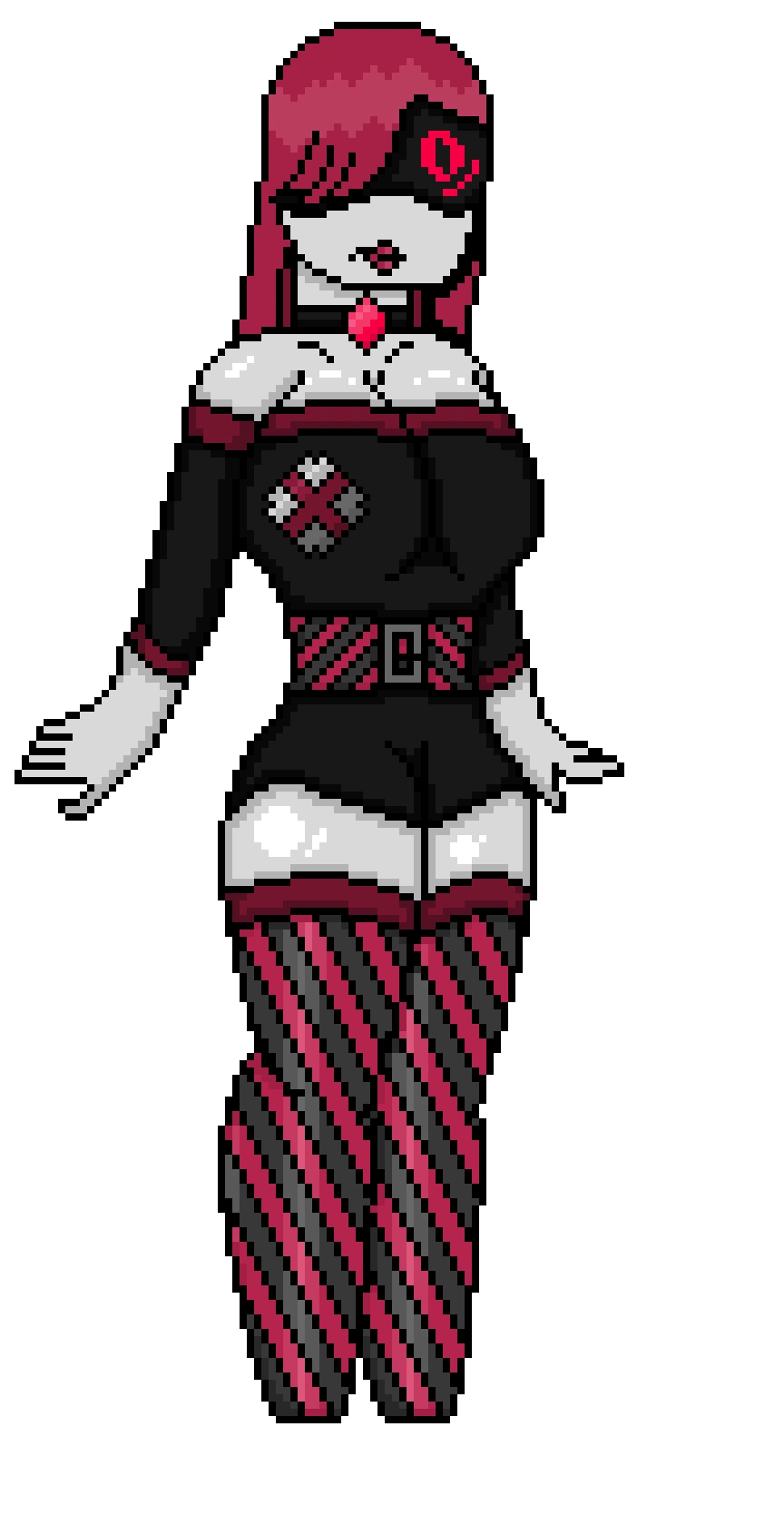 a murder drones isk character i made with the base