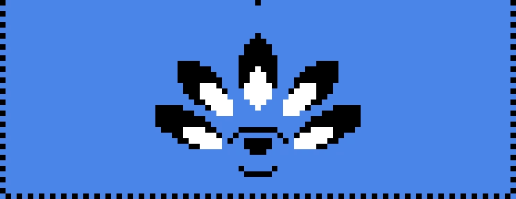 blue alien jake for crochet sweater