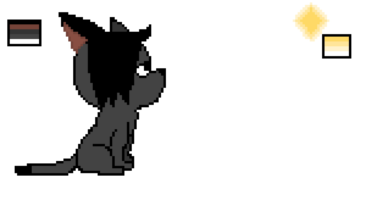 Cat Kuroo admires a goofy looking star