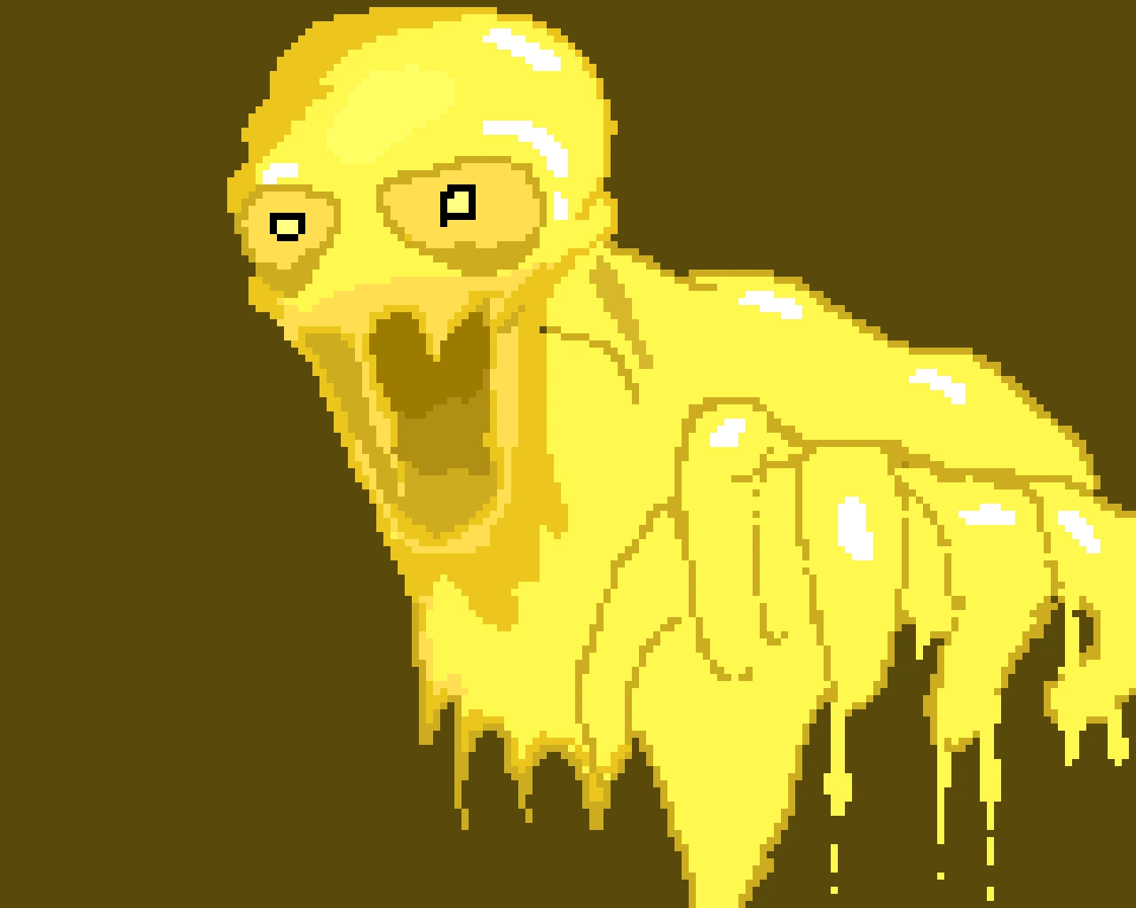 cheese monster requested by random horror