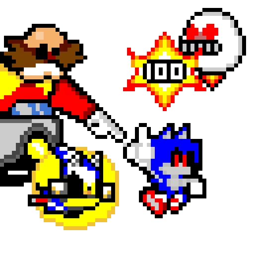 classic eggman meeting android sonic