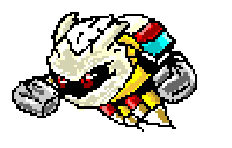 Custom kirby character.