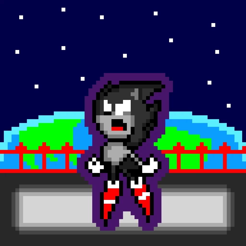 Dark Sonic Above The Planet