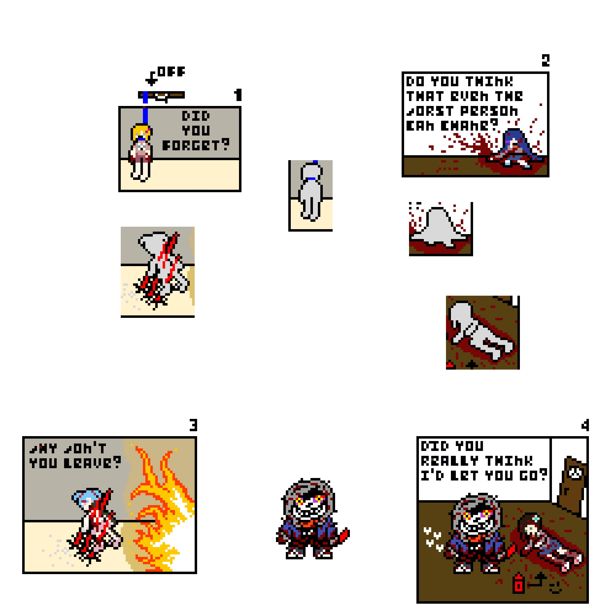 dustdoki sans makes a fake world