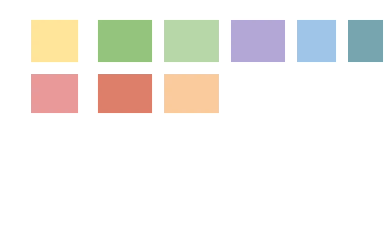 Fav colors on the color pallet right now