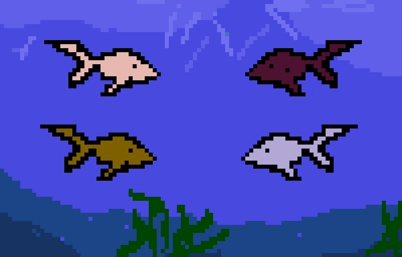 fishes in water