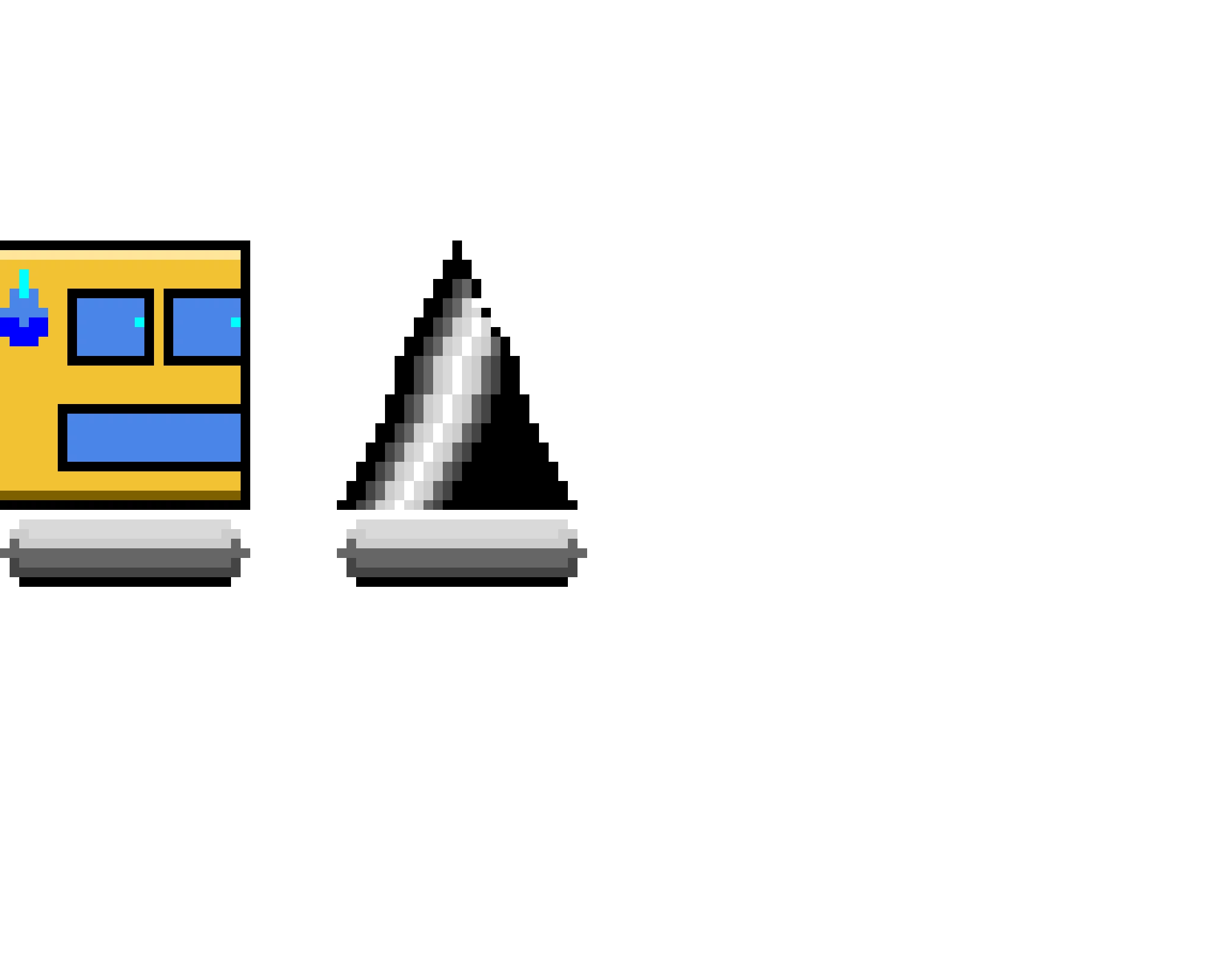 Flying cube vs VERY shiny flying spike. Who will win?