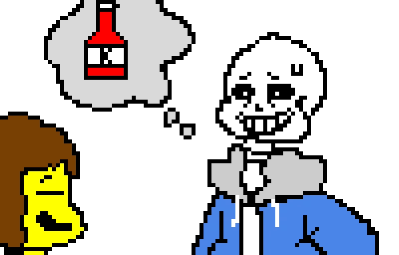 Frisk: whos your crush? Me: uhhhhhhhh