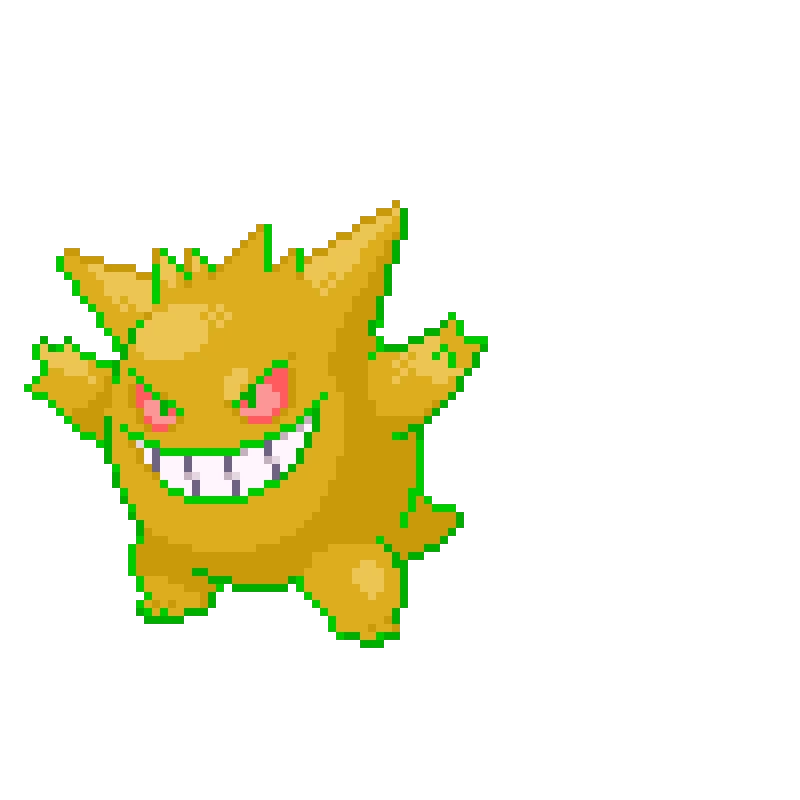 gold gengar