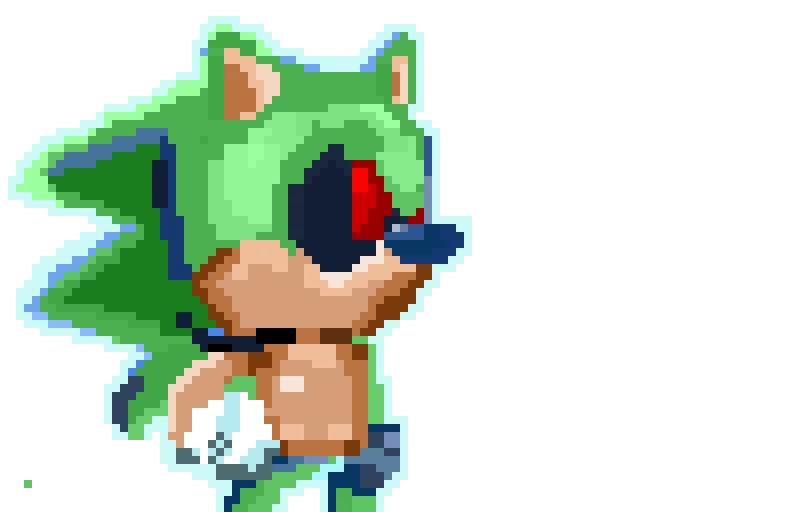 greeeeeeeeeeeen sonic