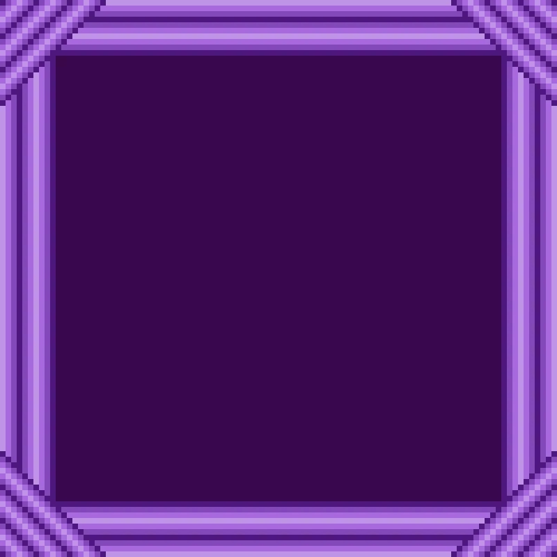 idk what i should have put in the frame so purple