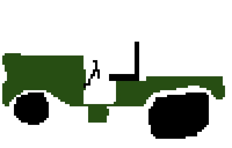 john deere green trater