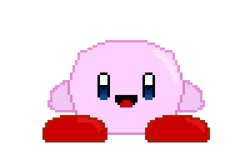 kirby i made instead of studying lol
