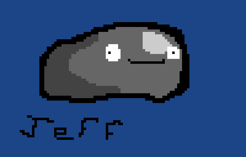 make jeff the most loved pet rock on the entire platform
