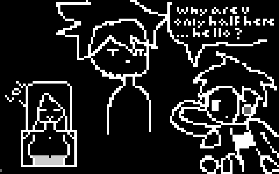 me trying not to laugh at jeff i did the challenge again cuz why not challenge by space horror