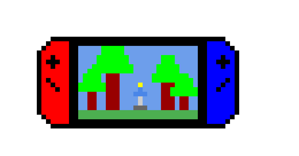 Nintendo pixel art