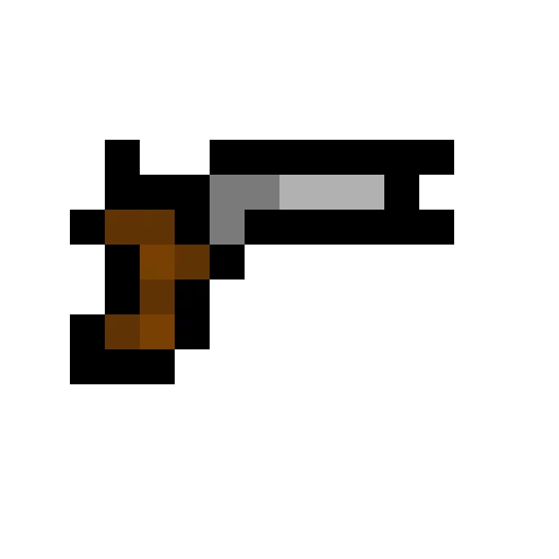 old 8 bit pistol