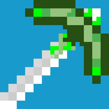 radioactive infested pickaxe