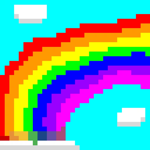 rainbow he will be better at 30 likes