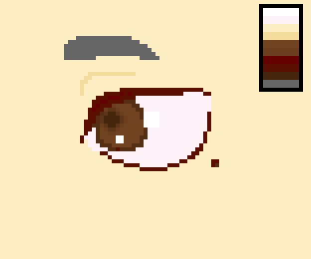 Sugawara smiling eye animation