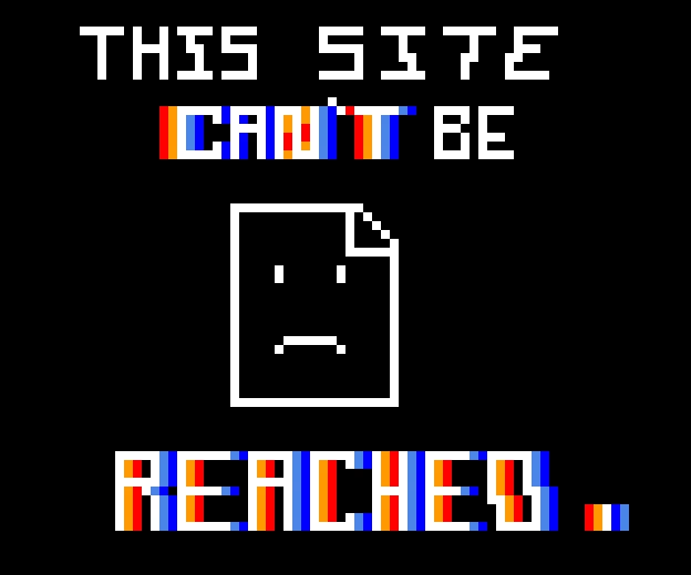 this site cant be reached pfp