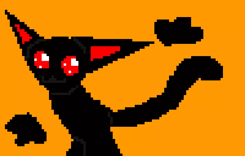 chester the demon cat(im briinging him bak)