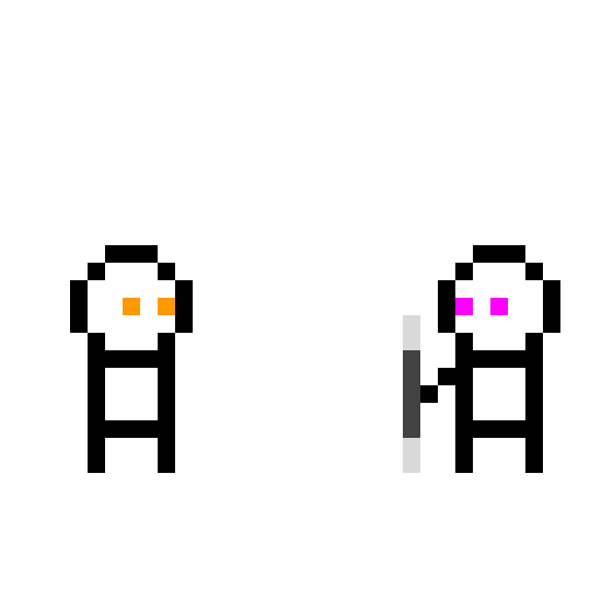 fry pixel challenged me to a duel