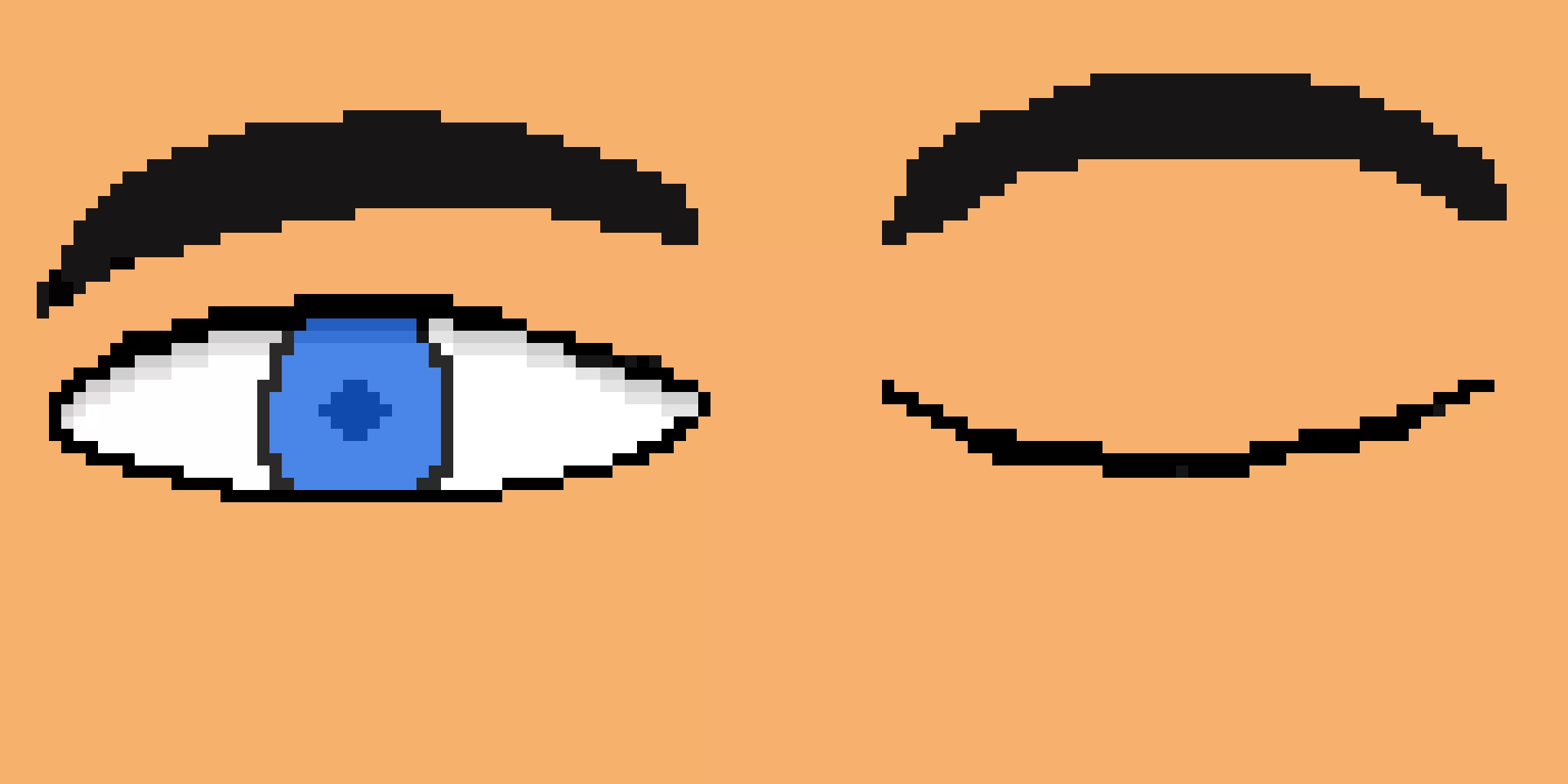 i forgot the eyebrowns