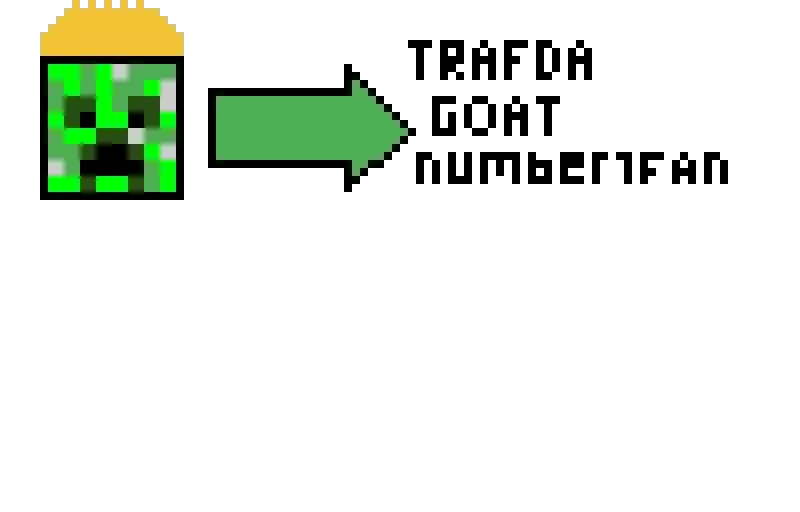 mr creeper has gotten a new account trafdagoatnumber1fan he used his own free will