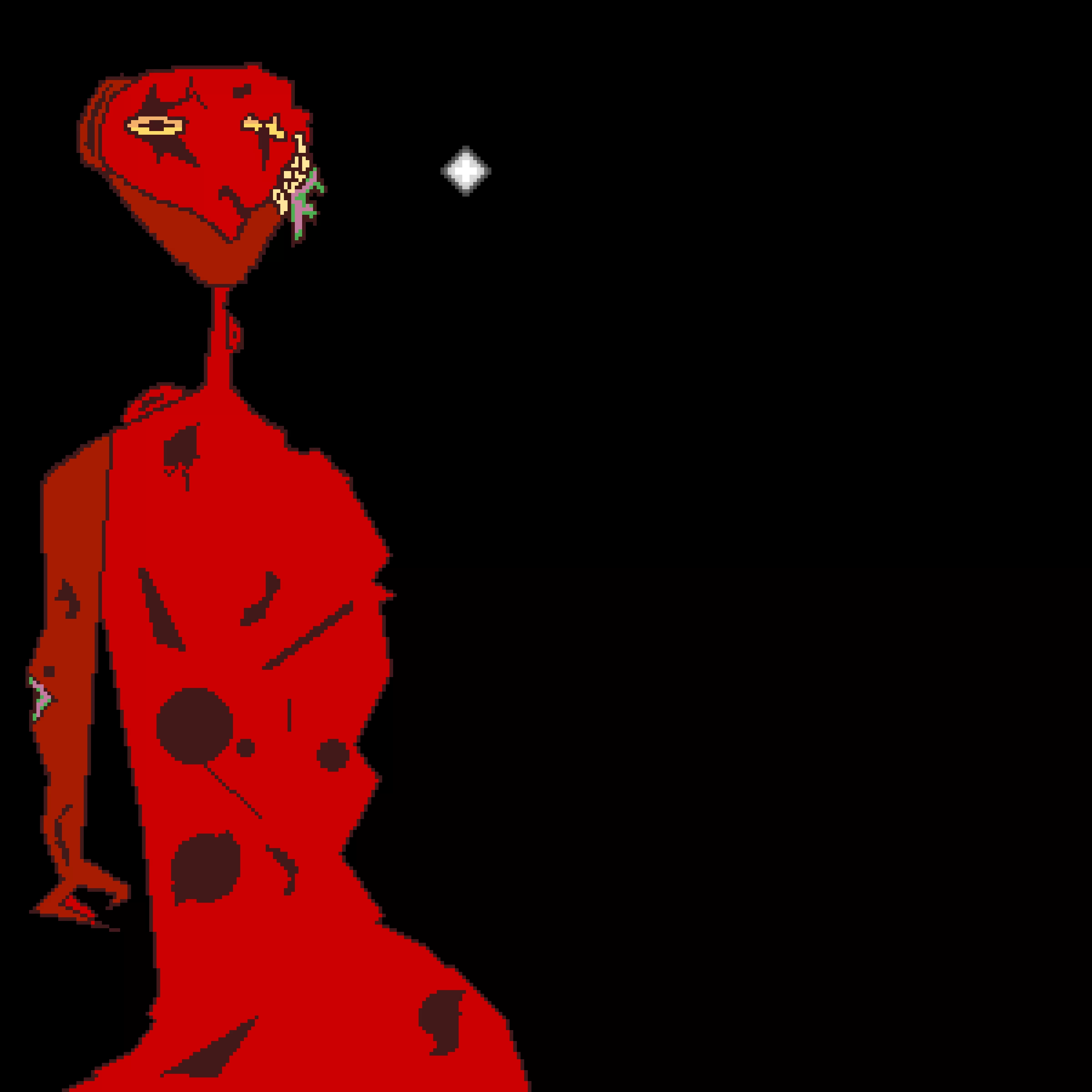 the floor feels like flesh the melted