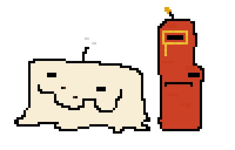 two characters for my game named lit wick and wit lick