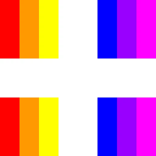 arcobaleno in bustina