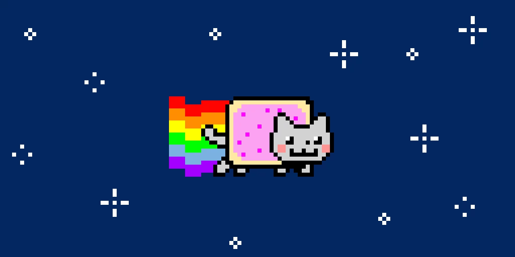 Nyan cat game give me likes and comments for this pws! 