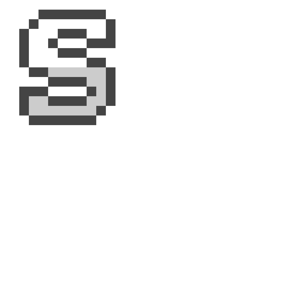 pixel-letter-s