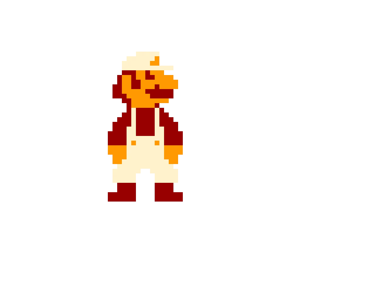 Fire Mario (SMB1 Styled)