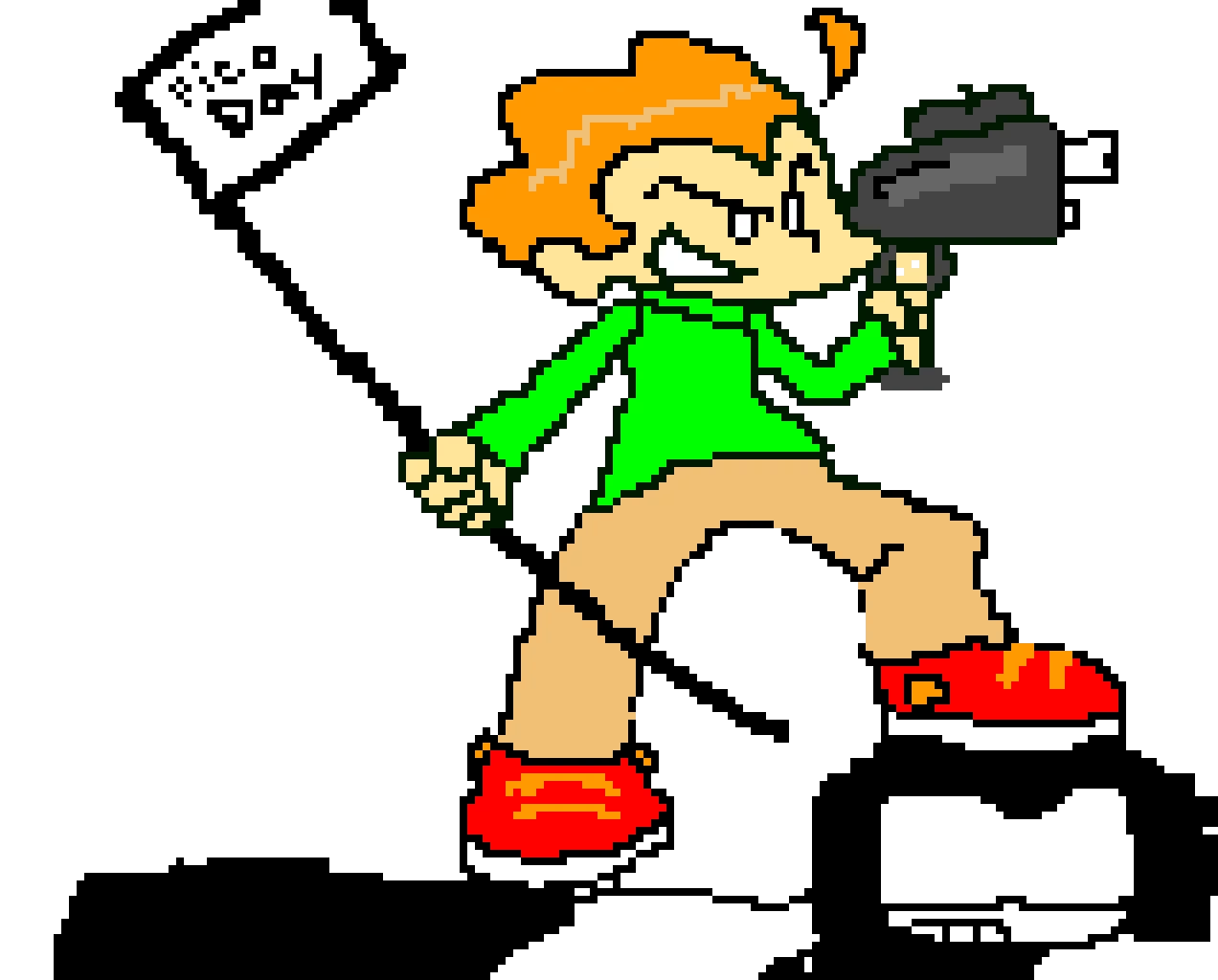 late pico day pixelart