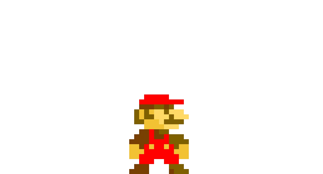SMB Mario with shading