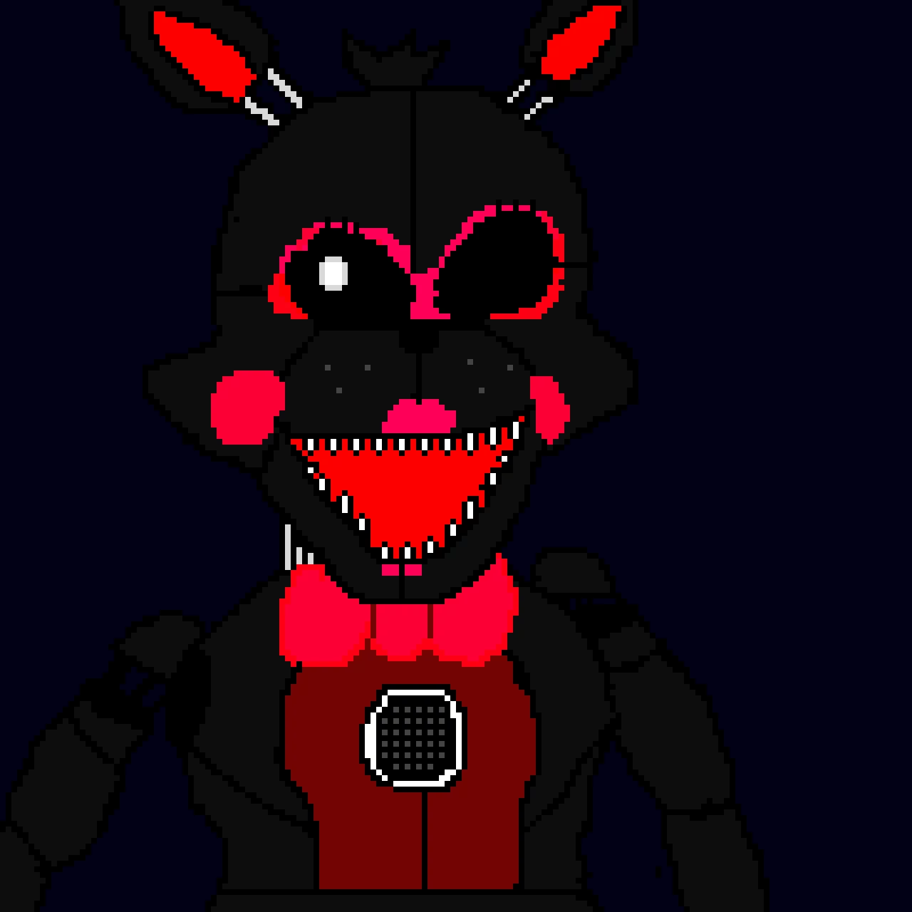 just an animatronic i made for fun called midnight funbit based on funtime foxy and lolbit
