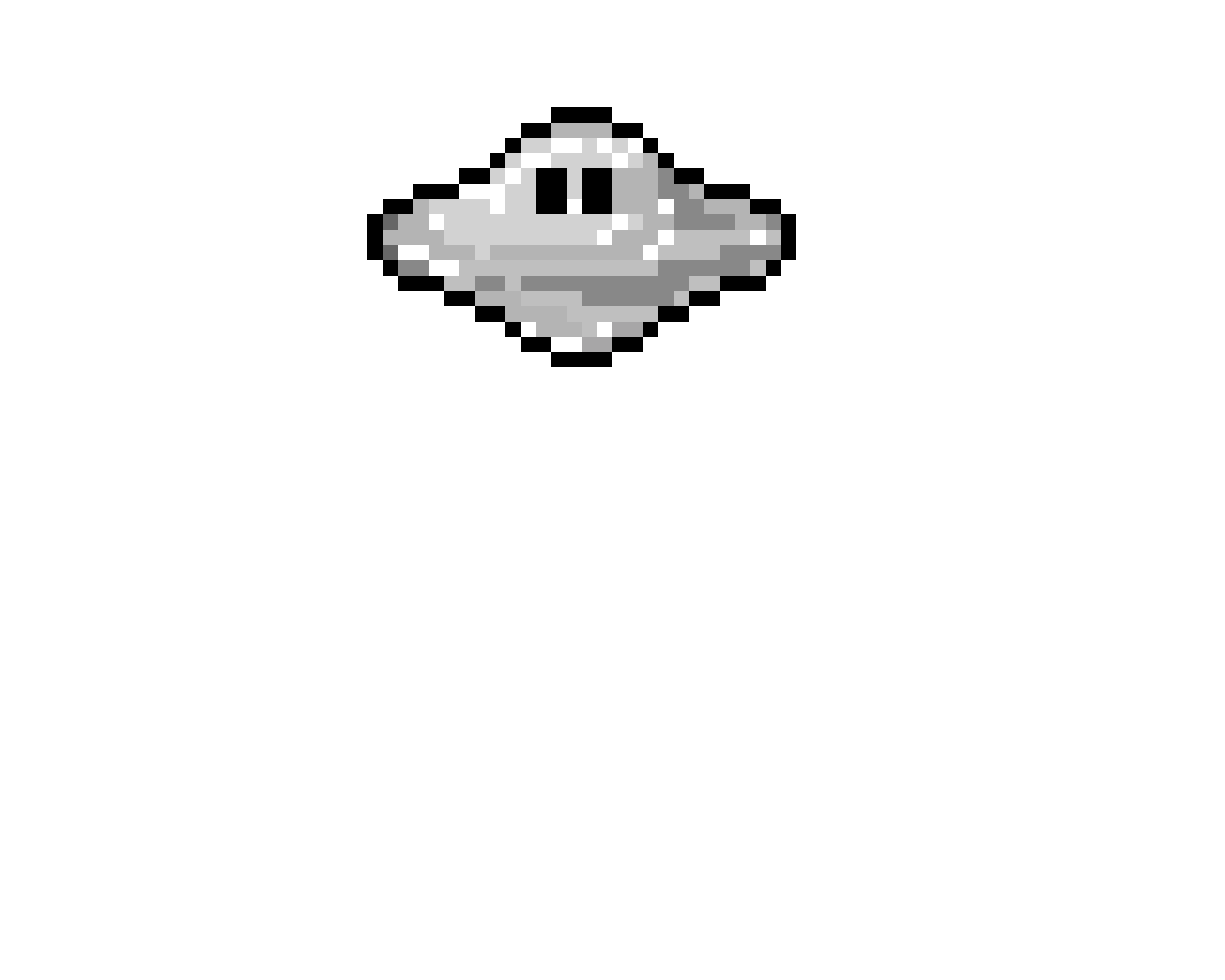 li rsquo l ufo in battle sprite from earthbound not all correct colors
