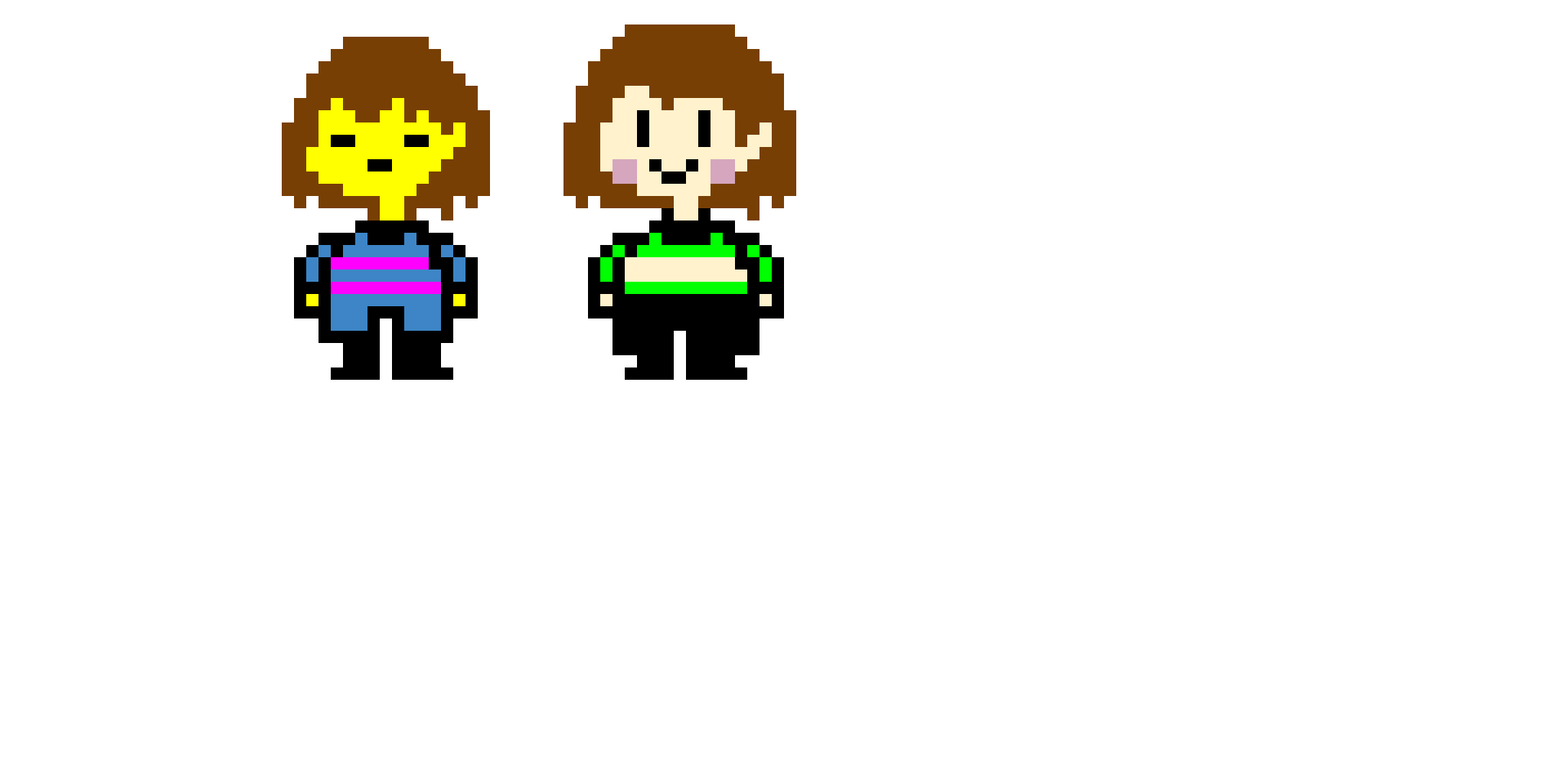 frisk and chara