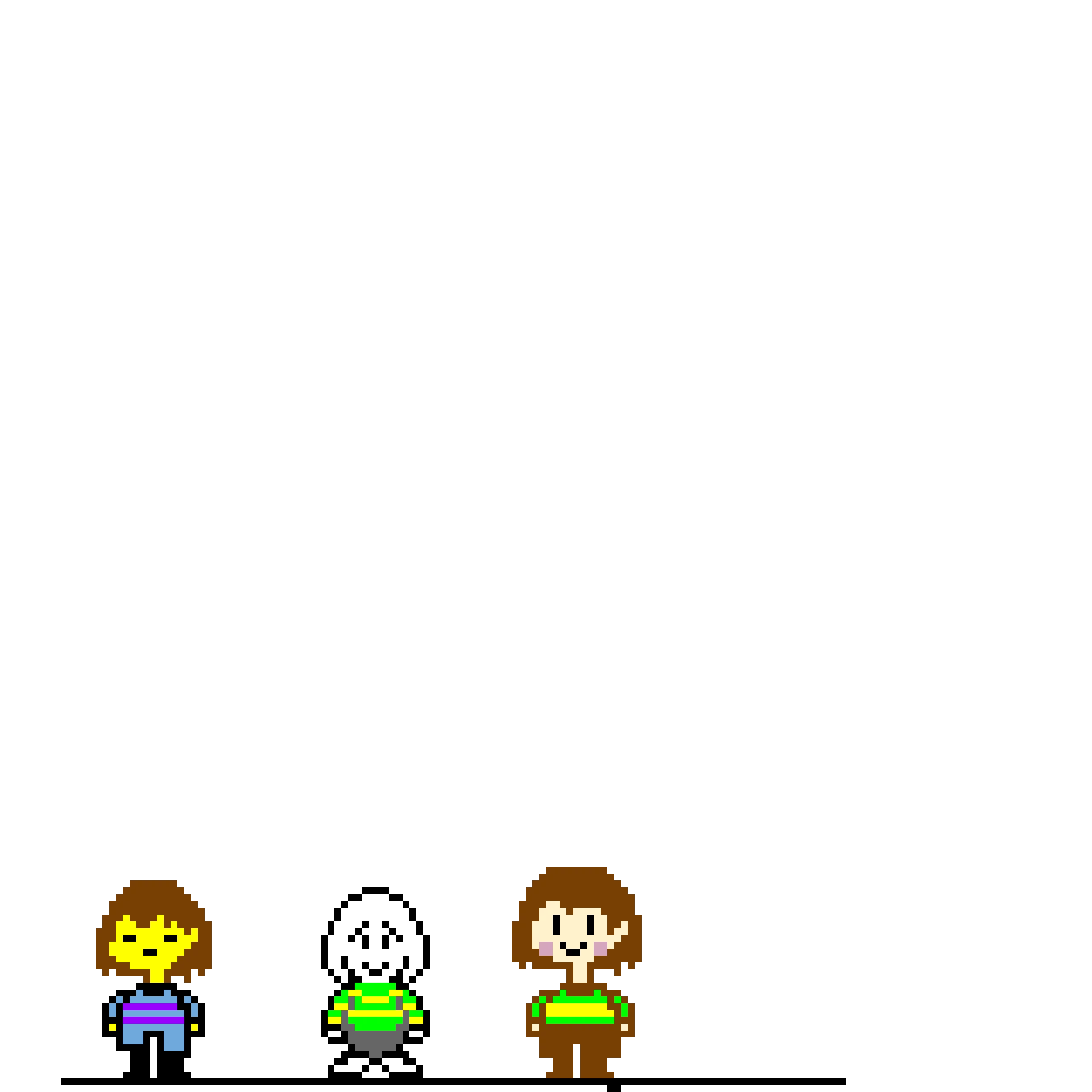 frisk asriel and chara