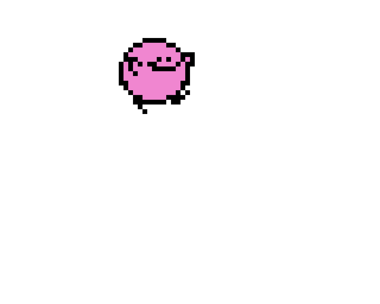 kirbo walking kirby terminalmontage styled